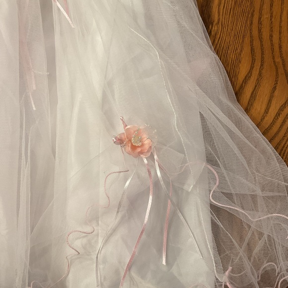 Pink and white tulle dress - Picture 4 of 6